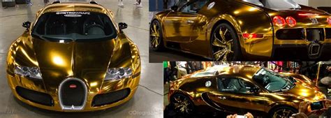 dünyanın en pahalı arabası altın kaplama